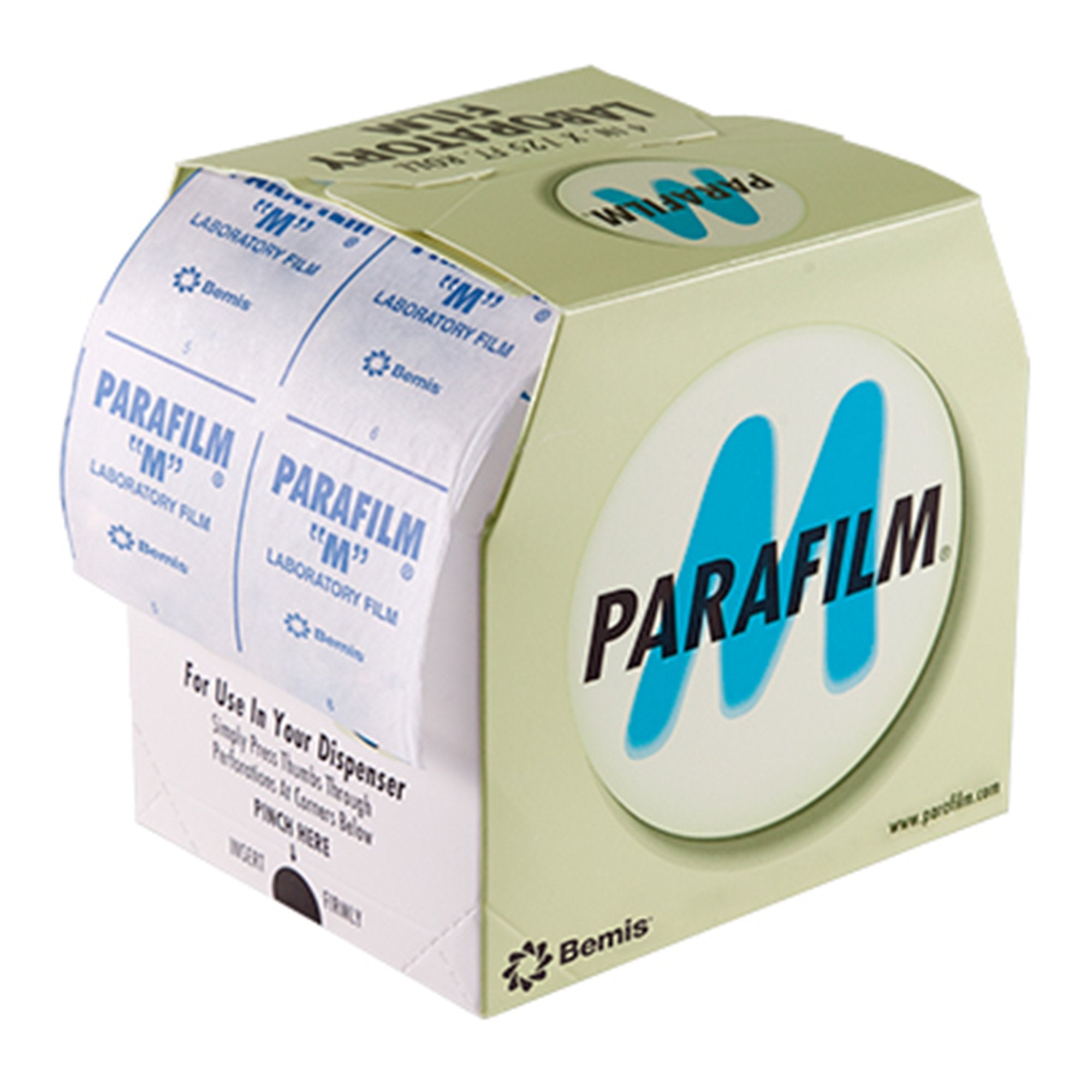 Heathrow Scientific LLC - Parafilm® M Sealing Film 4 Inch Width X 125 Foot Roll Length, Natural For use with Test Tubes, Beakers, Vials, Petri Dishes, Flasks [1/EA]