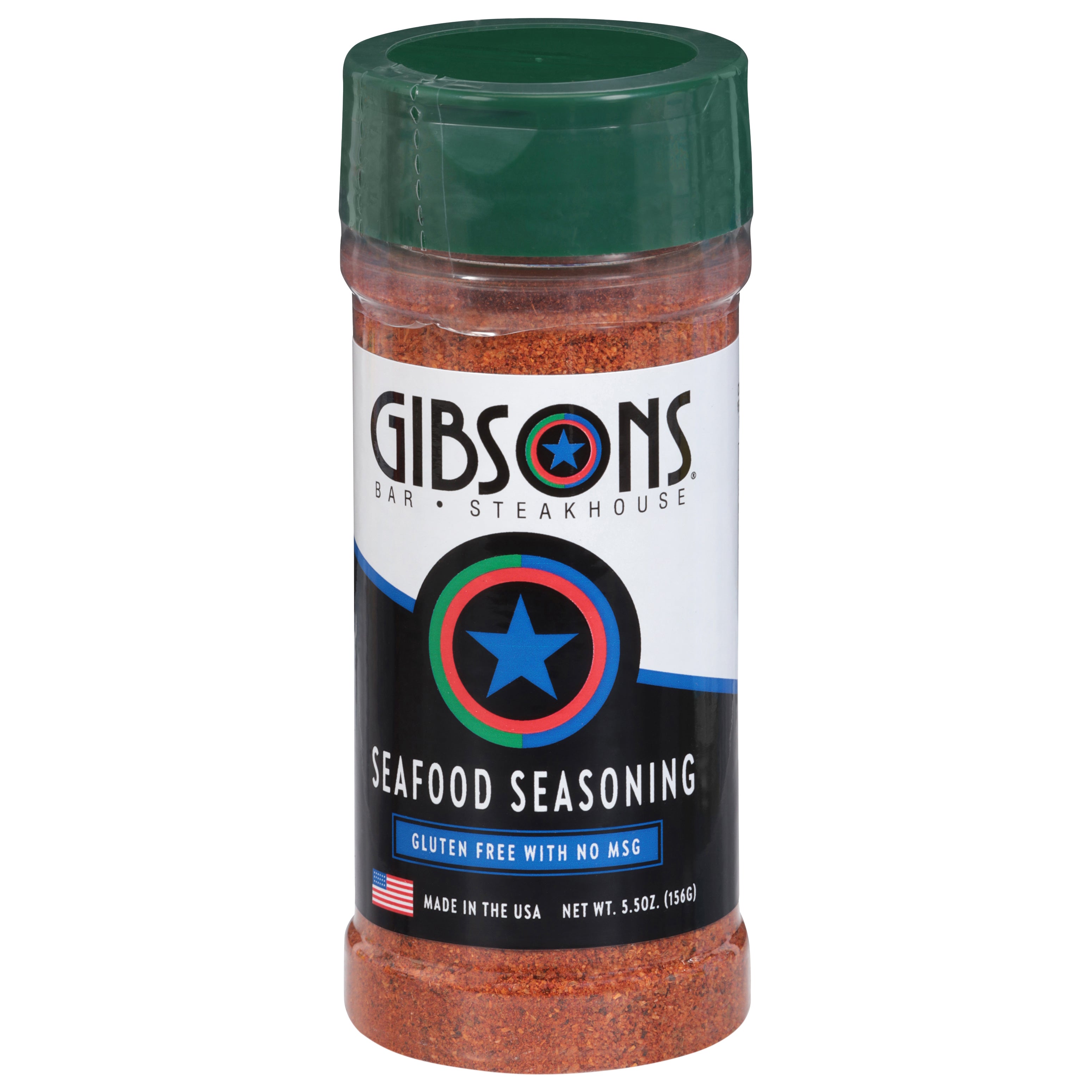 Gibsons Bar & Steakhouse Seafood Seasoning 5.5 oz - Case of 12