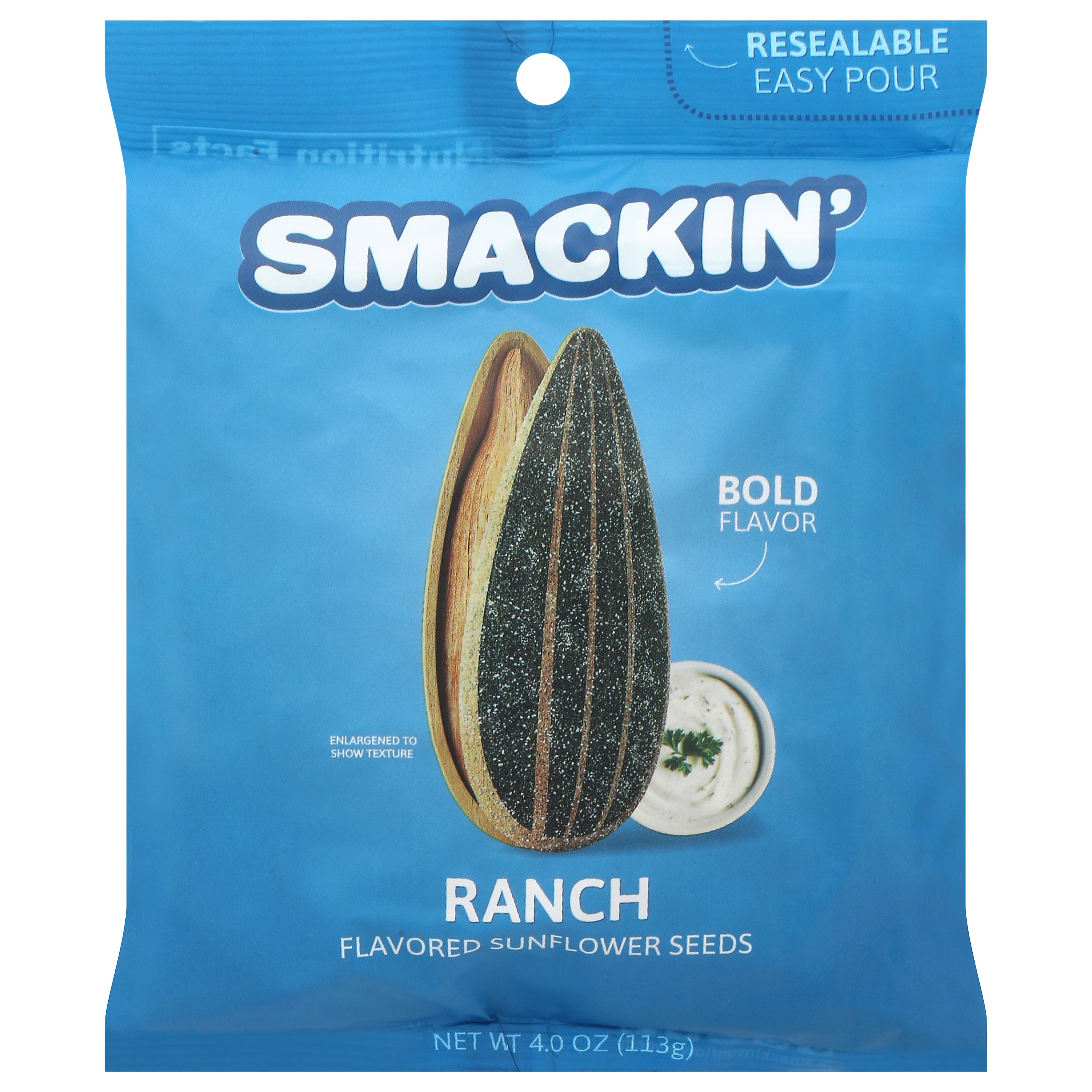 Smackin' Ranch Flavored Sunflower Seeds 4.0 oz - Case of 12