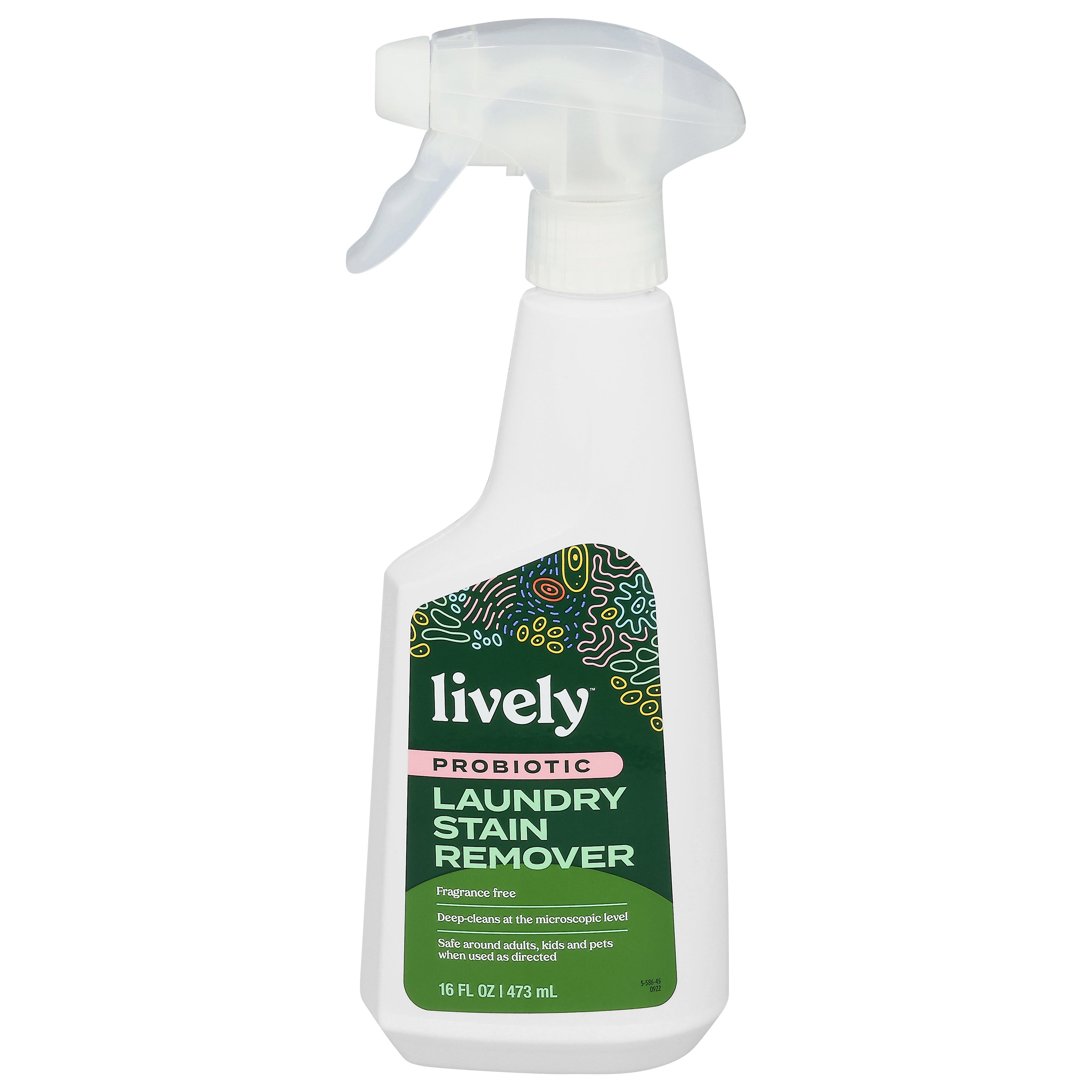 Lively Laundry Probiotic Cleaner & Degreaser 16 fl oz - Case of 4