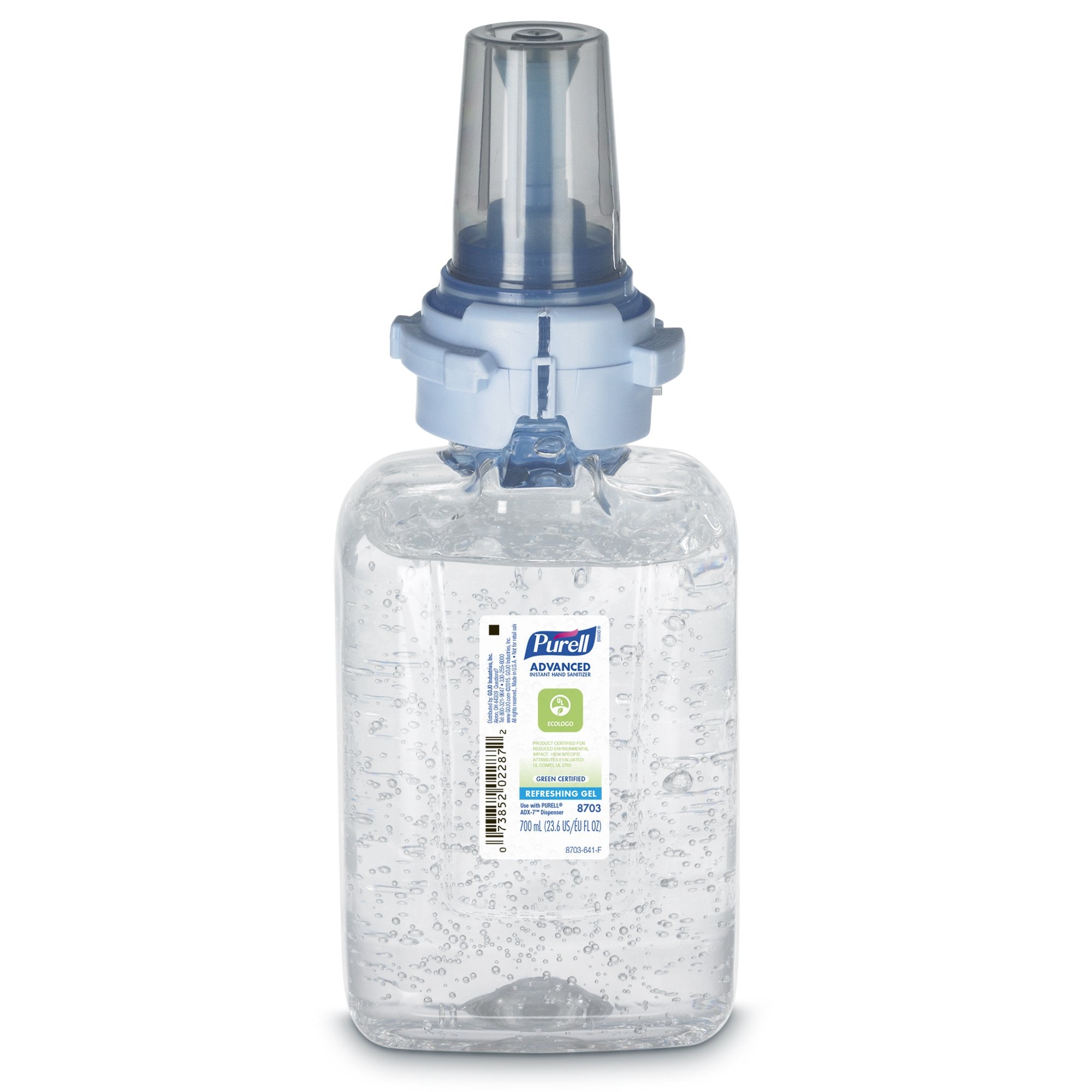 GOJO - Hand Sanitizer Purell® Advanced 700 mL Ethyl Alcohol Gel Dispenser Refill Bottle [1/EA] (830790_EA)