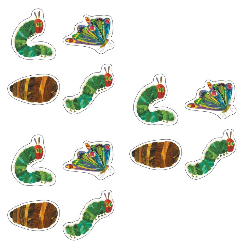 CARSON DELLOSA EDUCATION - The Very Hungry Caterpillar™ Cut-Outs Grade PK-8, 48 Per Pack, 3 Packs