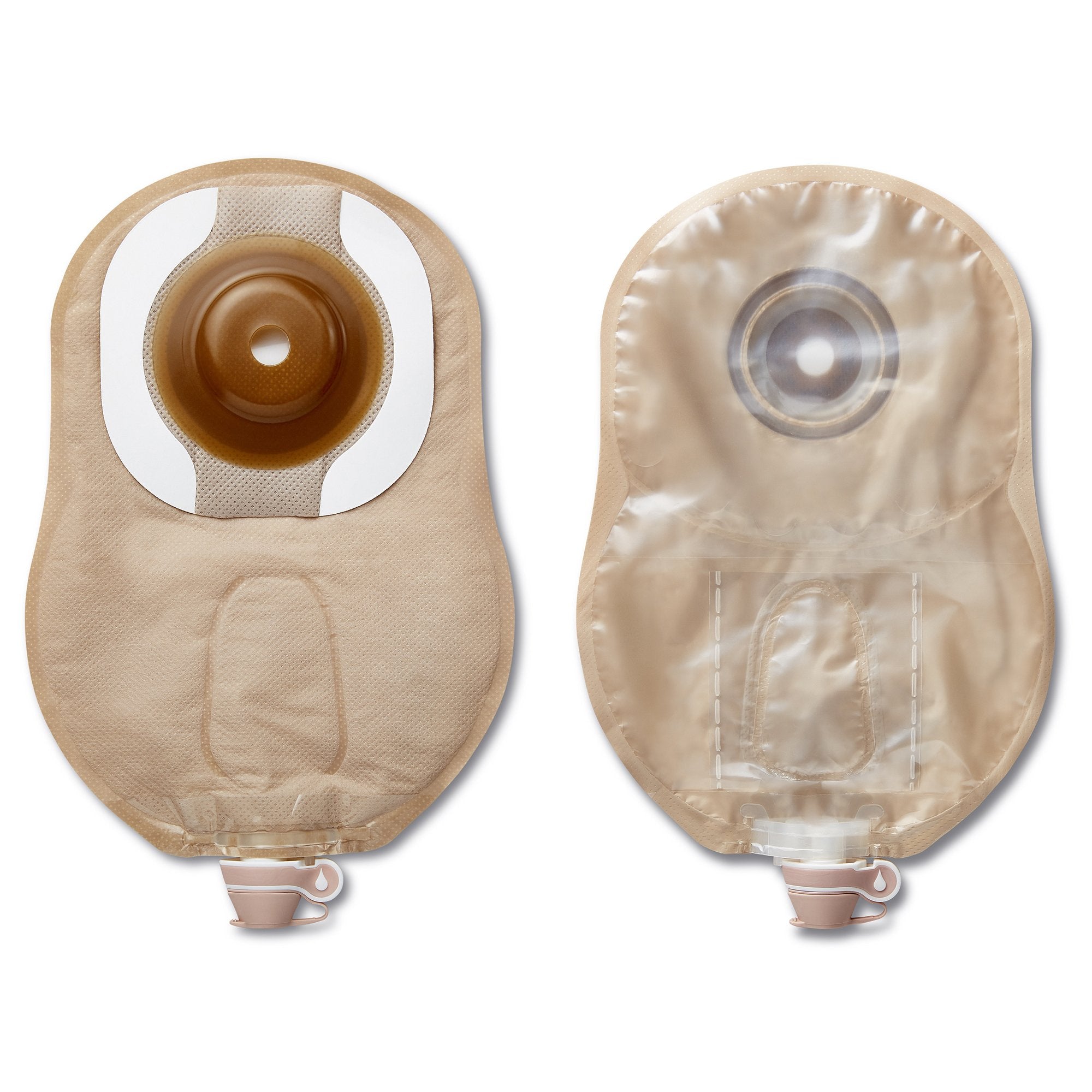 Hollister - Urostomy Pouch Premier™ One-Piece System 9 Inch Length Convex, Trim to Fit Up to 1 Inch Stoma Drainable [5/BX]