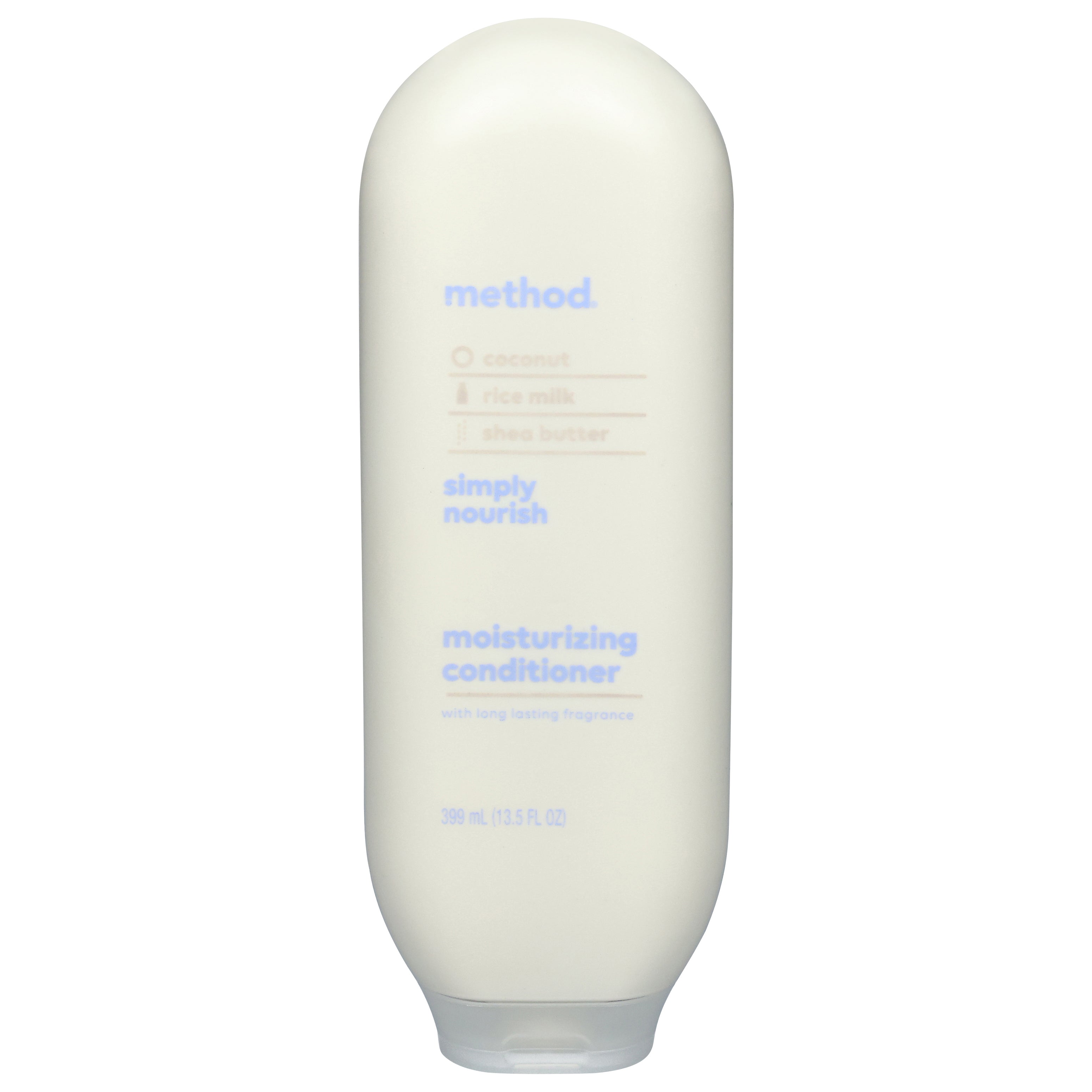 Method Simply Nourish Coconut/Rice Milk/Shea Butter Moisturizing Conditioner 13.5 fl oz - Case of 1