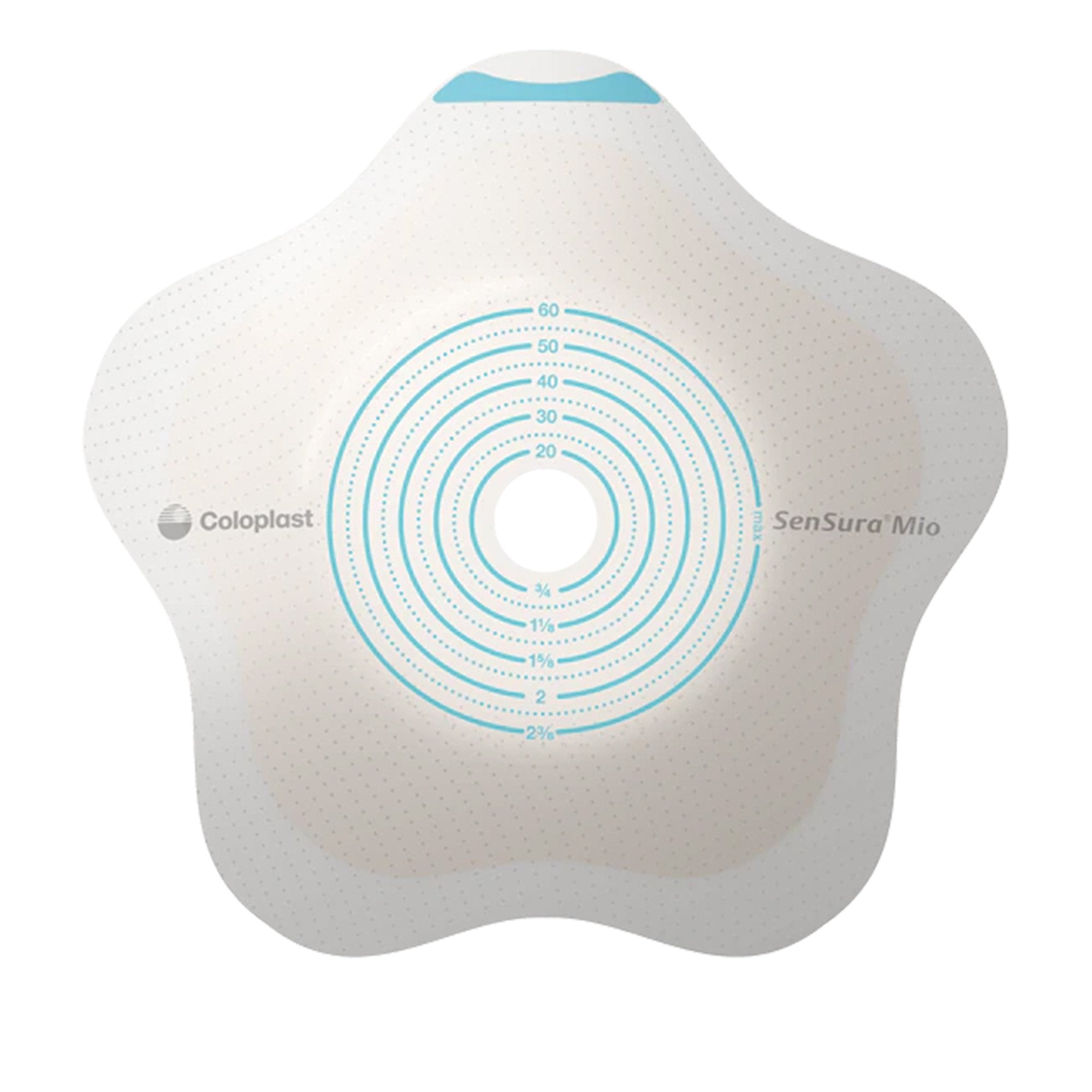 Coloplast - Ostomy Barrier SenSura® Mio Convex Flip Precut, Extended Wear Elastic Adhesive 70 mm Flange Yellow Code System 2 Inch Opening [5/BX]