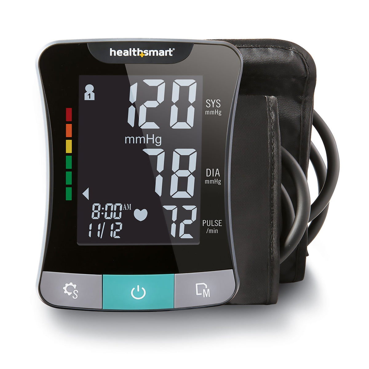 Mabis Healthcare - Home Automatic Digital Blood Pressure Monitor MABIS® Multiple Sizes Nylon Cuff 23 - 40 cm Talking Model [1/EA]