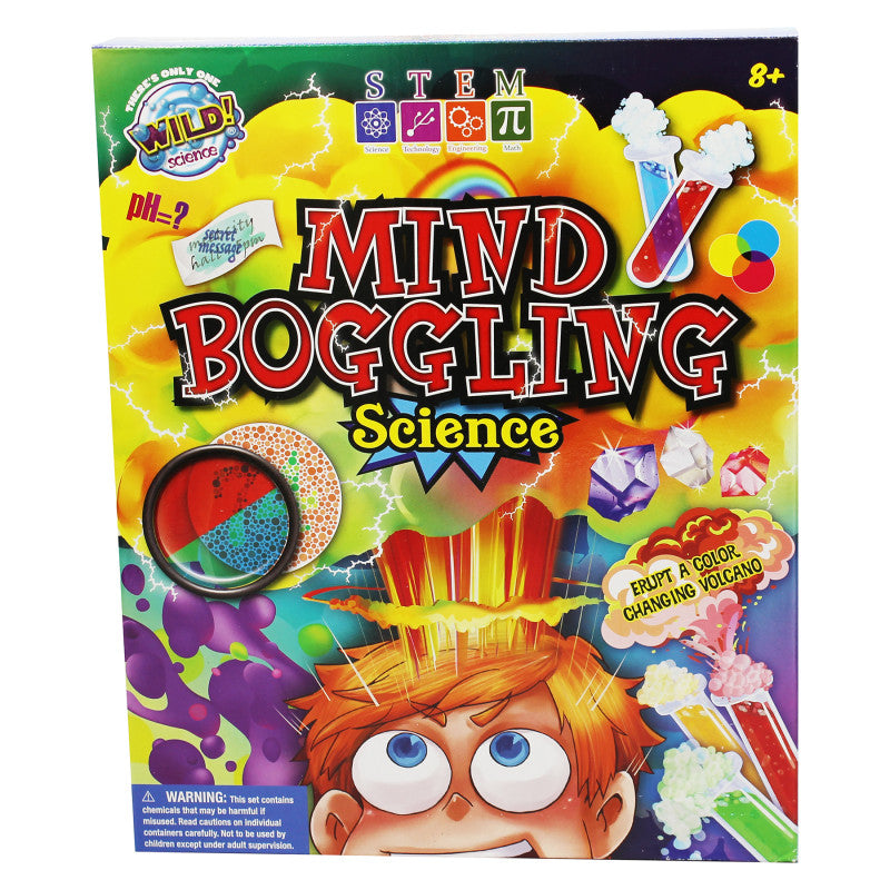 WILD ENVIRONMENTAL SCIENCE - Mind Boggling Science - Explore Amazing STEM Experiments - Easy to Follow Activities - Introduction to Chemistry Physics and Biology