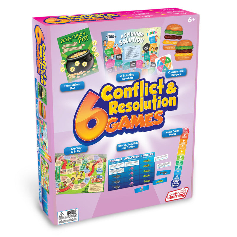 JUNIOR LEARNING - 6 Conflict & Resolution Games