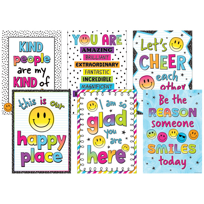 TEACHER CREATED RESOURCES - Brights 4Ever Positive Posters, Set of 6