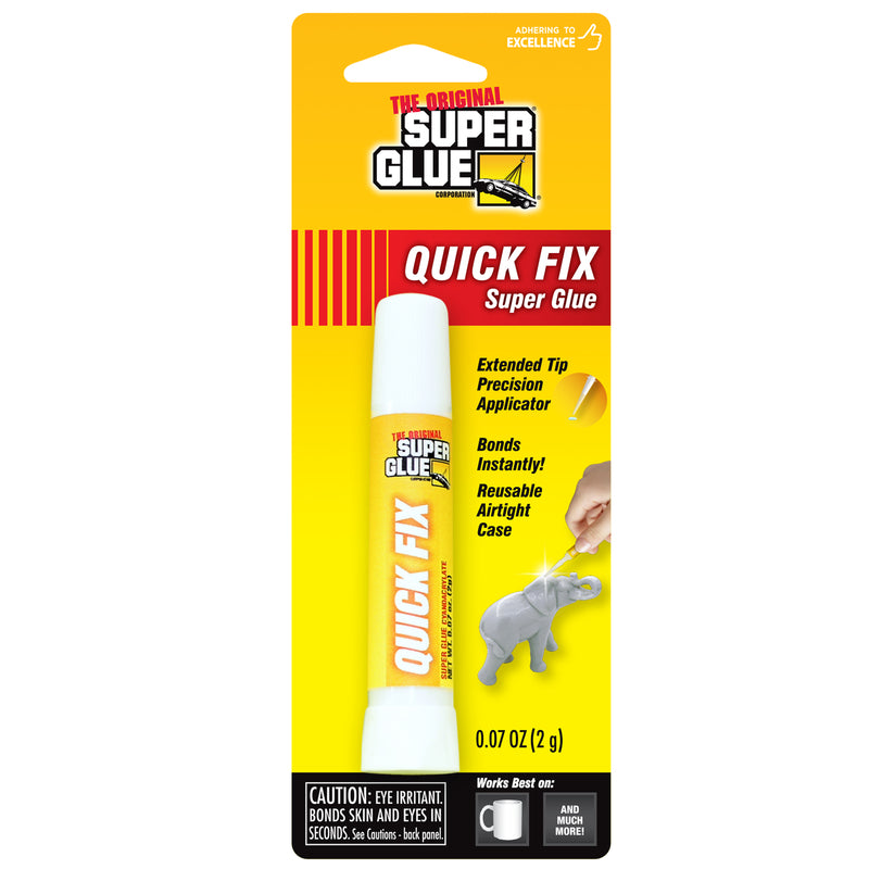 THE ORIGINAL SUPER GLUE - The Original Super Glue Quick Fix High Strength Cyanoacrylate All Purpose Super Glue 0.07 oz