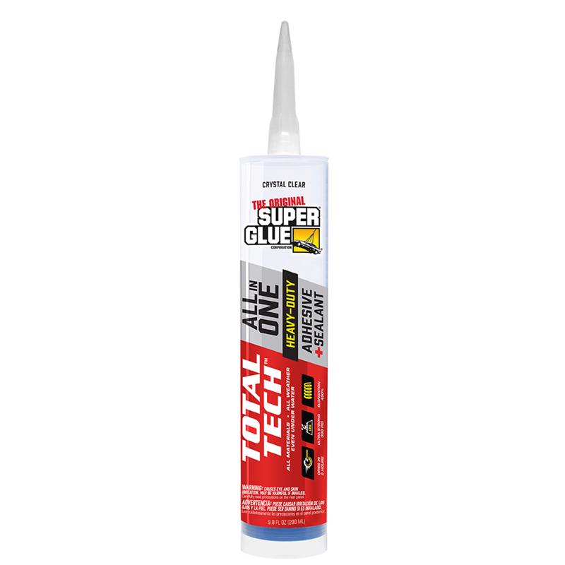 THE ORIGINAL SUPER GLUE - The Original Super Glue Total Tech Construction Adhesive Sealant 9.8 oz [11711002]