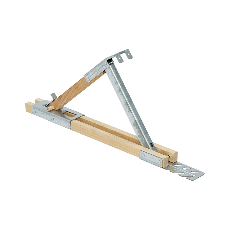 QUALCRAFT - Qual-Craft Steel/Wood Roof Bracket 1 pk