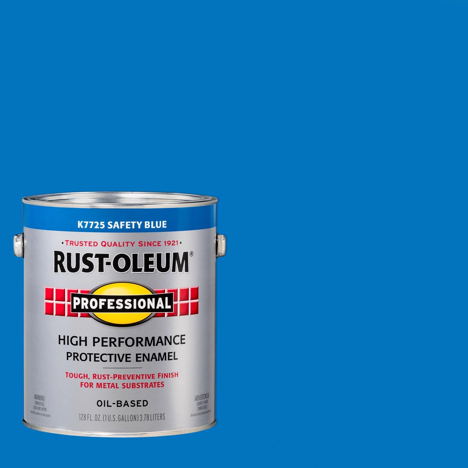 Rust-Oleum Professional Indoor and Outdoor Safety Blue Protective Paint 1 gal - Case of 2