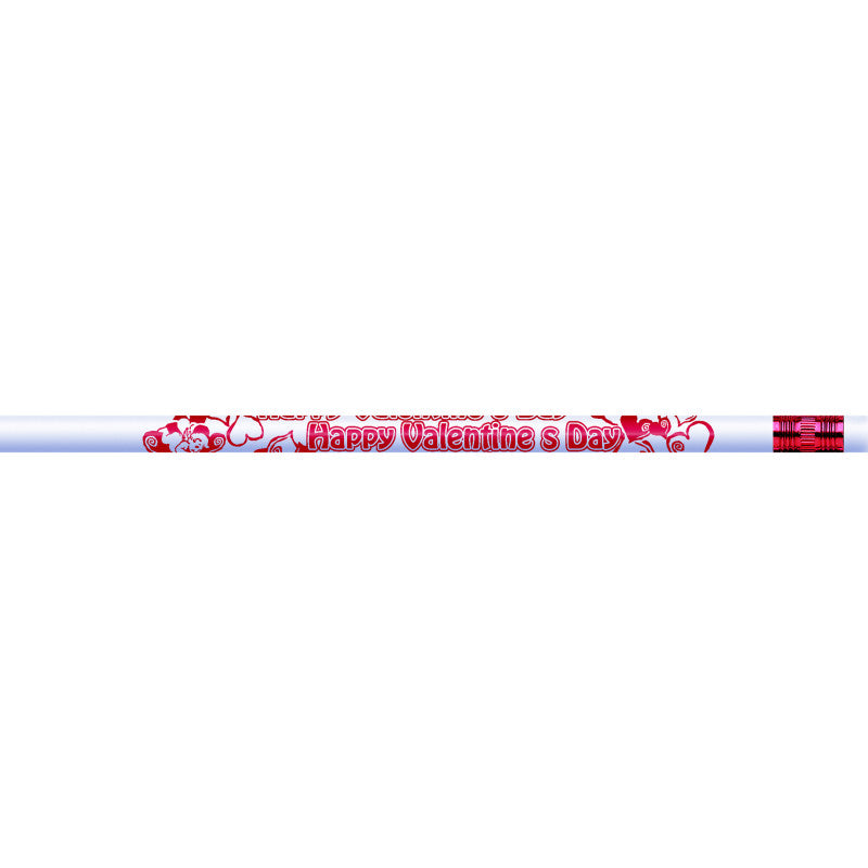 MOON PRODUCTS - Pencils, Happy Valentine’s Day Assortment, 12 Per Pack, 12 Packs