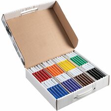 Prang Bullet Tip Washable Master Pack Art Markers [MARKER;MASTERPACK;WSHBL;200-BX]