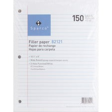 Sparco 3HP Filler Paper [PAPER;FILLER;WD;10.5X8;150-PK]