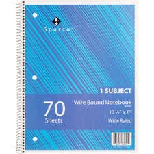Sparco Quality 3HP Notebook [NOTEBOOK;WIRE;WIDE;1SUB;70-EA]
