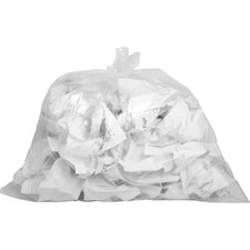 Genuine Joe Clear Trash Can Liners [LINER;LD;24X23;10G;.6ML;CL-CT]
