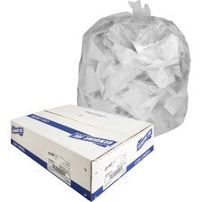 Genuine Joe Clear Trash Can Liners [LINER;LD;24X33;16G;.6ML;CL-CT]