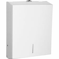 Genuine Joe C-Fold/Multi-fold Towel Dispenser Cabinet [CABINET;TOWEL;C/MLTI-FLD;WE-EA]