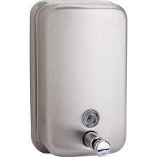 Genuine Joe Liquid/Lotion Soap Dispenser [DISPENSER;SOAP;STNLS STEEL-EA]