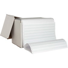 Sparco Continous-form 1/2" Green Bar Computer Paper [PAPER;COMPUTER;20#;15X11-SOF03201]