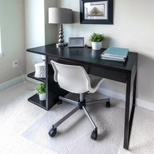 Ultimat&reg; Polycarbonate Rectangular Chair Mat for Carpets up to 1/2" - 48" x 60"