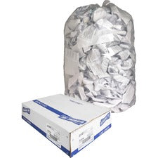 Genuine Joe Clear Trash Can Liners [LINER;LD;38X58;60G;.8ML;CL-CT]