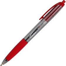 Integra Rubber Grip Retractable Pens [PEN;RUBBERGRIP;BP;RT;MED;RD-DZ]