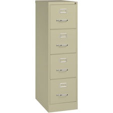 Lorell Fortress Series 25" Commercial-Grade Vertical File Cabinet [FILE;VRT;4DR;25";LTR;PY-EA]