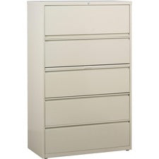 Lorell Fortress Series Lateral File w/Roll-out Posting Shelf [FILE;LAT;5DR;36";PY-EA]