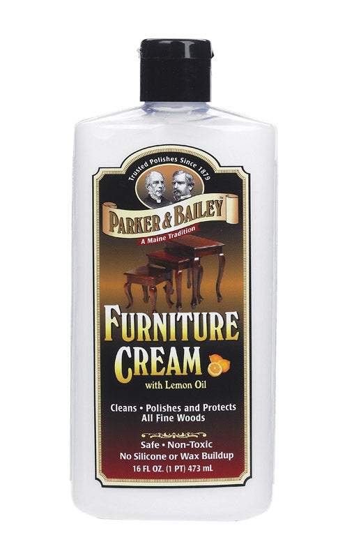 PARKER & BAILEY - Parker & Bailey Lemon Scent Furniture Cream 16 oz Cream - Case of 6