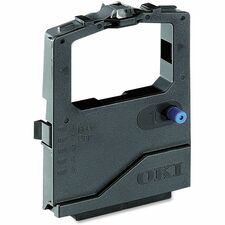 Oki Ribbon Cartridge - Dot Matrix - 7500000 Characters - Black - 1 Each [RIBBON;SMLS;REINK;CL420;490-EA]