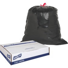 Genuine Joe Flexible Drawstring Trash Can Liners [LINER;LD-DRAW;30X32;30G-CT]