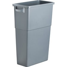 Genuine Joe 23-gallon Space-Saving Waste Container [CONTAINER;23GL;SLIM;GY-EA]