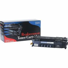 IBM; Remanufactured Black Toner Cartridge Replacement For HP 53A, Q7553A, TG85P7001 - 3000 Pages