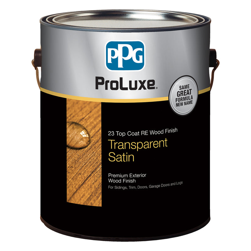 PROLUXE - ProLuxe Transparent Satin Natural Alkyd Wood Finish 1 gal - Case of 4