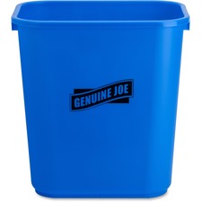 Genuine Joe 28-1/2 Quart Recycle Wastebasket [WASTEBASKET;RECYCLE;28 QT-EA]