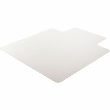 Lorell Plush-pile Wide-Lip Chairmat [CHAIRMAT;46X60;WD/LIP;25X12-EA]