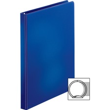 Business Source Basic Round Ring Binders [BINDER;ECONOMY;RND;0.5";BE-EA]