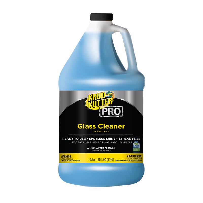KURD KUTTER - Krud Kutter Pro No Scent Glass Cleaner 1 gal Liquid - Case of 4