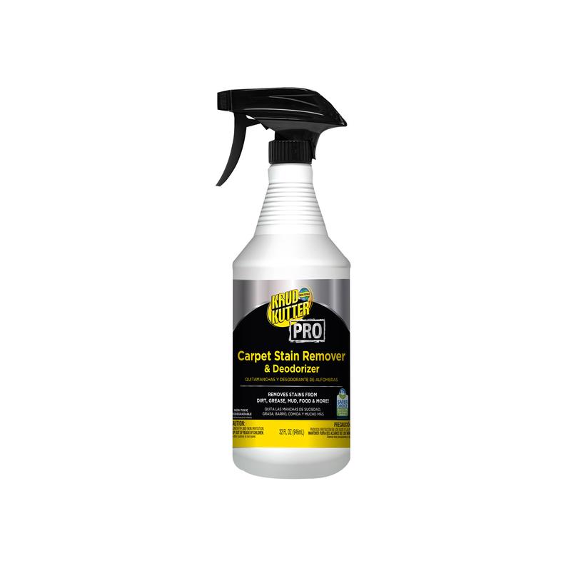 KRUD KUTTER - Krud Kutter Pro No Scent Carpet Stain Remover 32 oz Liquid - Case of 6