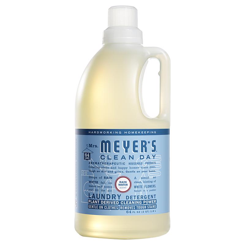 MRS. MYERS - Mrs. Meyer's Clean Day Rain Water Scent Laundry Detergent Liquid 64 oz 1 pk - Case of 6