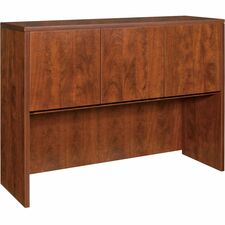 Lorell Essentials Series Stack-on Hutch with Doors [HUTCH;3DR;48X15;CY-EA]