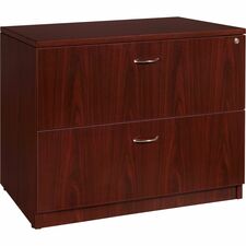Lorell Essentials Series Lateral File [FILE;LAT;2DRWR;LOCKING;MY-EA]