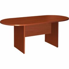Lorell Essentials Oval Conference Table [TABLE;CONF;OVAL;72X36;CY-EA]