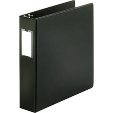 Business Source Basic Round Ring Binder w/Label Holder [BINDER;ECONOMY;LH;RND;2";BK-EA]