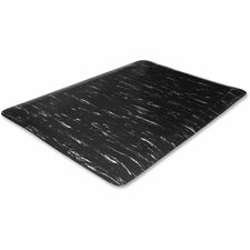 Genuine Joe Marble Top Anti-fatigue Floor Mats [MAT;ANTFTGE;MRBLTP;BKME;3X5-EA]
