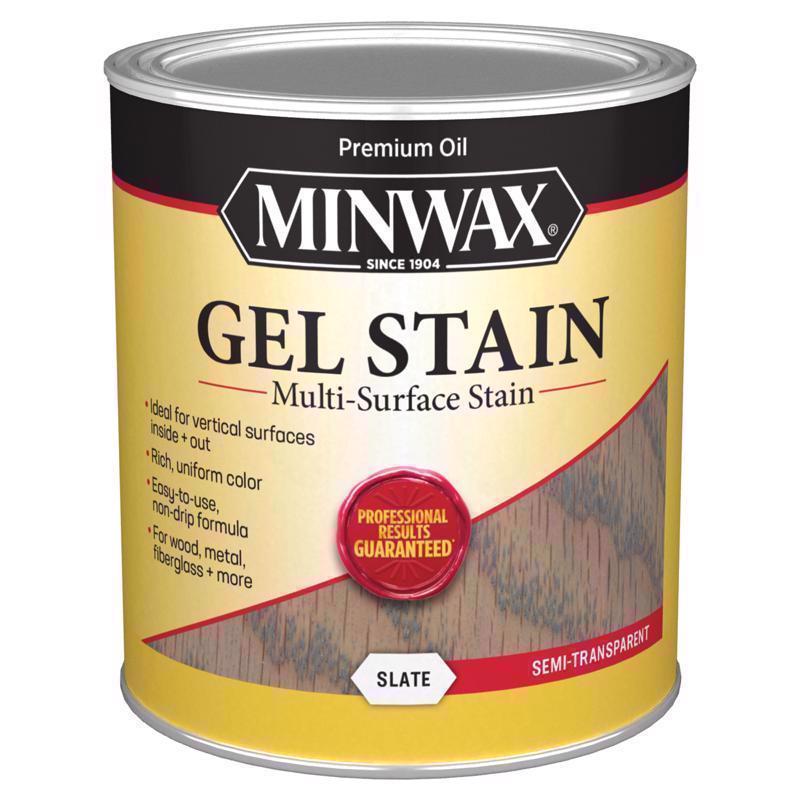 MINWAX - Minwax Semi-Transparent Slate Oil-Based Gel Stain 1 qt
