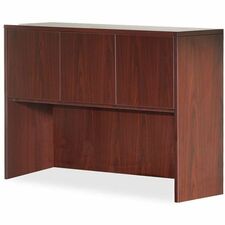 Lorell Essentials Series Stack-on Hutch with Doors [HUTCH;4DR;60X15;MY-EA]